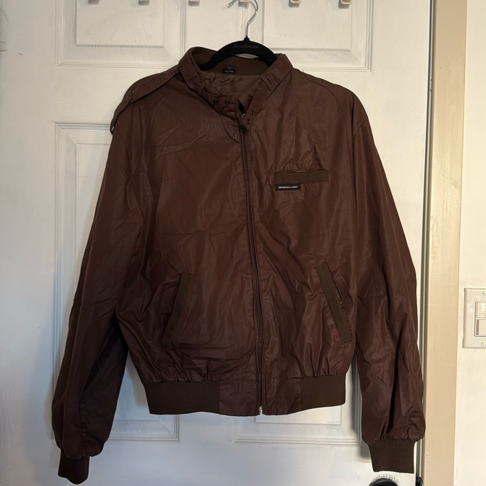 Members Only Brown Jacket